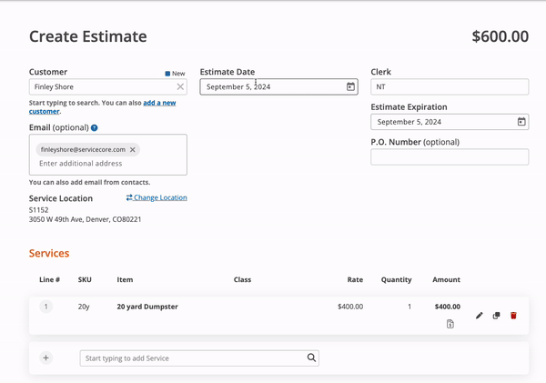 Add surcharges to estimates.gif